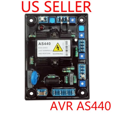 For Generator Genset AVR AS440 Automatic Voltage Regulator Module - Image 1 of 2