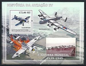 Mozambique 2009 History Of Aviation Aircraft MNH Minr : Block 256 A