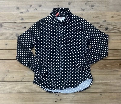 Camisa con botones comme des garcons X H&M talla S para mujer punto negro Foto 1 de 4