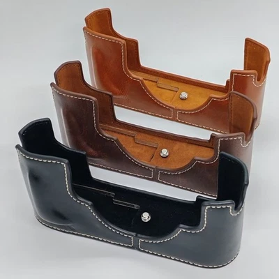 Media funda protectora de cuero con agarre para cámara Leica M11 3C Foto 1 de 4