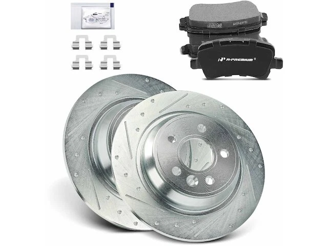 Kit de pastillas de freno y rotor para Land Rover Range Rover Evoque 2012-2015 NB749XV Foto 1 de 1