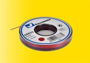 Viessmann 68633 - Fil électrique rouge, 25m - Imagen 1 de 1