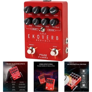 Stereo Delay & Hall Gitarrenpedal 3 Paar Effekte Reverse Shimmer Tap Tempo - Bild 1 von 10