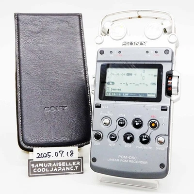 Sony Linear PCM Recorder PCM-D50 4GB Japan Used - Image 1 of 4