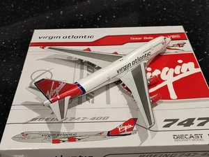 JC Wings Virgin Atlantic B747-400 G-VBIG "Tinker Belle" XX40224 1.400 **NEU** - Bild 1 von 17