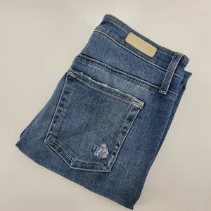 Adriano Goldschmied Farrah Skinny Ankle Jeans Gr. 27R High Rise Distressed - Bild 1 von 11