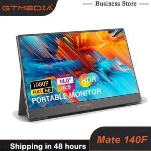 14'' Laptop Screen Extender Full HD 1080P Portable Monitor USB C IPS HDR Display - Picture 1 of 14