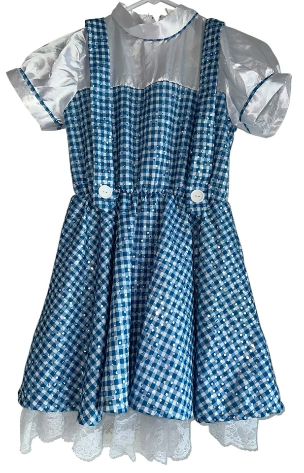 Vestido Rubies Dorothy of Oz Niñas Lentejuelas Brillantes Talla Mediana Vestido Solo Foto 1 de 4