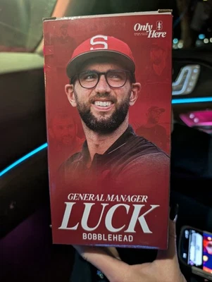 Stanford Cardinal General Manager Andrew Luck SGA Bobblehad Bobble 11.29.25 NIB - Image 1 of 4
