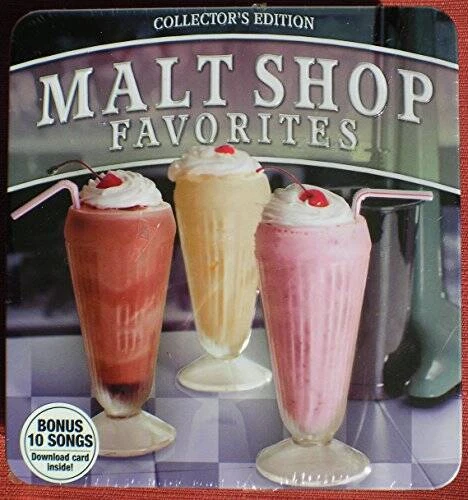 Malt Shop Favorites: Collectors Tin (3 Disc Box Set) - Audio CD - GOOD - Image 1 of 1