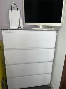 Schubladen Schrank in Weiß - Bild 1 von 3