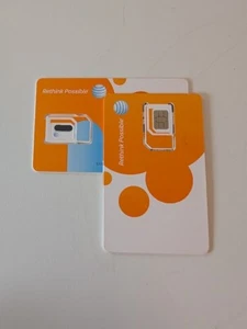 Carte SIM AT&T - NEUVE - 1x - Photo 1 sur 1