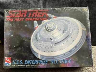 AMT STAR TREK THE NEXT GENERATION U.S.S. ENTERPRISE NCC-1701-C MODEL KIT, SEALED - Image 1 of 4