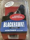 NEW Blackhawk S&W 5900 4000 900 Leather 3 Slot OWB Belt Slide Pancake Holster LT