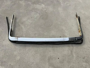 Euro rear chrome bumper with bumper molding for BMW E12 Early Late USED A - Bild 1 von 16