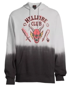Stranger Things Hellfire Club Netflix Tie Dye Hoodie Men XL NEW WITH TAGS - Picture 1 of 23