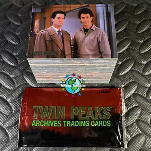 2019 RITTENHOUSE TWIN PEAKS ARCHIVES COMPLETE 72-CARD BASE SET AND WRAPPER - Picture 1 of 1