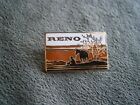 Reno Horse & Cowboy Vintage Enamel Pin Badge ~ 4.9g