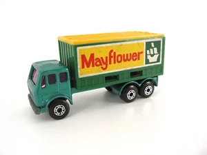 Matchbox Superfast Lesney MB ~ 1976/77 No.42 MERCEDES CONTAINER TRUCK Mayflower - Afbeelding 1 van 21