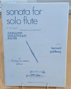 Sonata for Solo Flute in A Major by Johann Sebastian Bach - Picture 1 of 4
