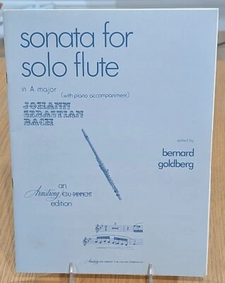 Sonata para flauta solista en una mayor de Johann Sebastian Bach Foto 1 de 4