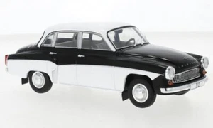 WARTBURG 312 - 1965 - black / white - WhiteBox 1:24 - Picture 1 of 6