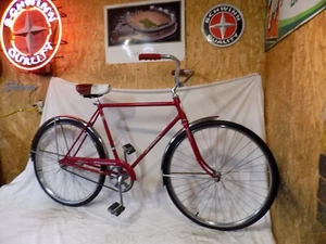 1972 SCHWINN SPEEDSTER MENS ROAD CRUISER BICYCLE RED COLLEGIATE RACER VINTAGE 72 - Picture 1 of 24