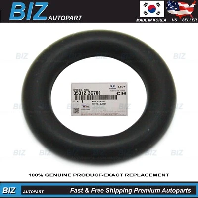 Genuine Fuel Injector O-Ring for 12-19 Hyundai 14-18 Kia 3.3L 3.8L 35312-3C700 - Изображение 1 из 3