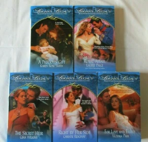 Set 5 Silhouette Romantik Logan's Legacy Bücher Romane - Bild 1 von 11