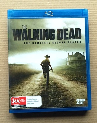 The Walking Dead : Season 2 (2011) Blu-ray Region B - Zombie Action Drama - VGC - image 1 of 4
