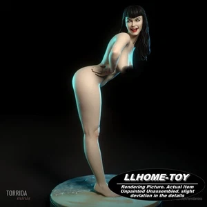 Figura GK modelo impreso 3D NSFW Bettie Page 30 cm de altura sin montar sin pintar - Imagen 1 de 20