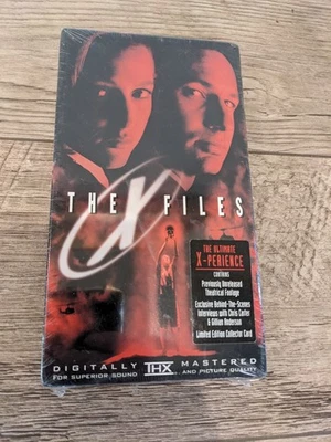 The X-Files Movie  on VHS 1998 shrink wrapped David Duchovny Gillian Anderson  - Image 1 of 4