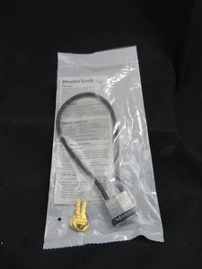 Nuevo Master Lock 107 Cable Pistola Cerradura con 2 Llaves para Seguridad Seguridad Sellado - Imagen 1 de 4
