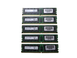 Lot of 5x Micron 16GB 2RX4 PC4-2133P-RB0-10 | DDR4 Server Memory - Picture 1 of 3