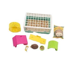 My Life As A Small Pet Animal Set Gabbia con Riccio, Accessori - Foto 1 di 19