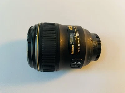 [MINT in Box] Nikon AF-S NIKKOR 35mm f/1.4 G Wide Angle Fast Lens SWM Japan - Image 1 of 4