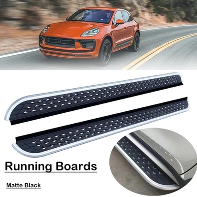 estriberas peldaños laterales barras Nerf aptas para Porsche Macan 2014-2024 Foto 1 de 4