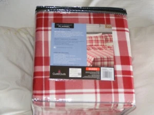 Cuddl Duds 100 % gebürstete Baumwolle Queen Size schwer Flanell Laken Set - Bild 1 von 3