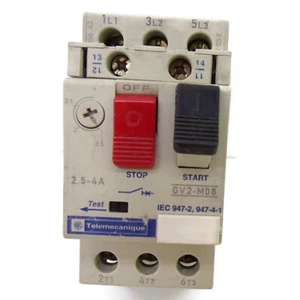 Telemecanique GV2-M08 Motor Circuit Breaker 2.5-4A - Picture 1 of 6