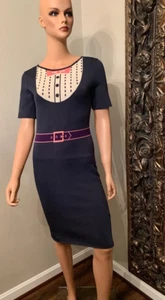 Z Spoke by Zac Posen Tuxedo Knit Dress New w/Tag - Picture 1 of 3