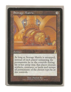 STORAGE MATRIX DESTINO URZA English MTG EX+ Urza's Destiny - Imagen 1 de 1