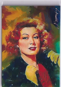 Tarjeta impresa giclee firmada por artista Greer Garson (1) 36/50 2019 - Imagen 1 de 2