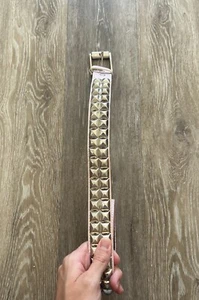 NEU BERÜHMTE STERNE UND RIEMEN VINTAGE TRAVIS BARKER BLINK 182 GOLF MX LEDERGÜRTEL - Bild 1 von 6