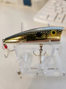 VINTAGE REBEL RATTLE POPPER FISHING LURE - Picture 1 of 7