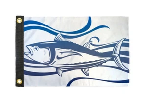 OJALES 12X18 ATÚN AZUL PEZ COCHE BARCO BANDERA 100D (CABEZAL DE ALTA RESISTENCIA) - Imagen 1 de 2