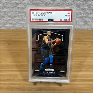 2019-20 Panini Prizm Luka Doncic #75 PSA 9 Dallas Mavericks MINT - Picture 1 of 4