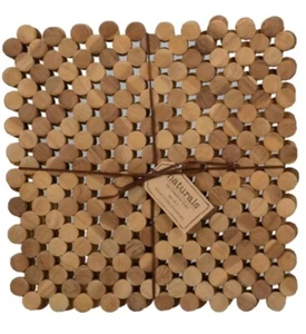 Wooden Placemats Set of 2 - Picture 1 of 2