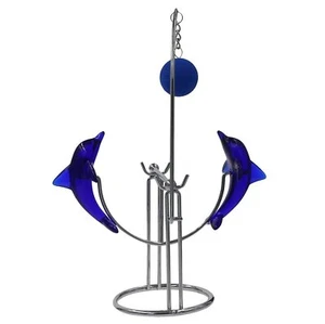 THY COLLECTIBLES Cute Dolphin Desk Toy Physical Swing lucky Toy Executive... - Picture 1 of 4
