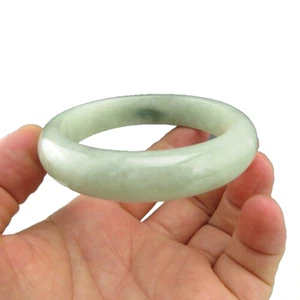 58mm  Natural  Jadeite Jade Gems Bangle bracelet F155 - Picture 1 of 7