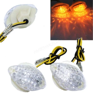 LED 1.9" plastic Mini Turn Signals Light For Honda CBR 600RR 1000RR 2004-2007 06 - Picture 1 of 8